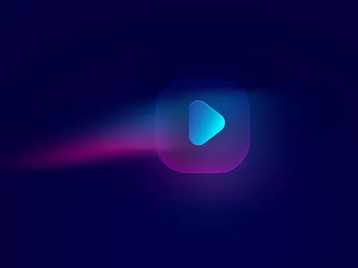 Music app color exploration future icon illustration sketch