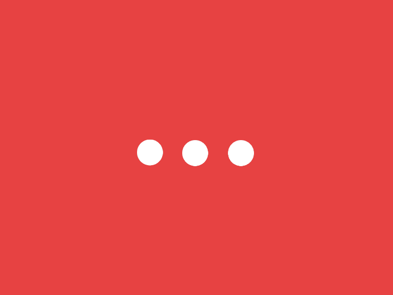 Waiting is gold animation details dots framer ux