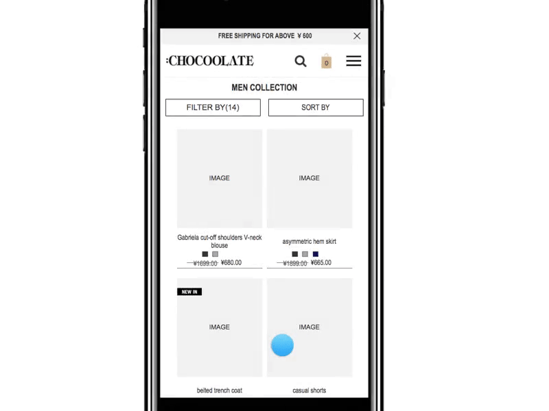 onScroll animation interaction design ux