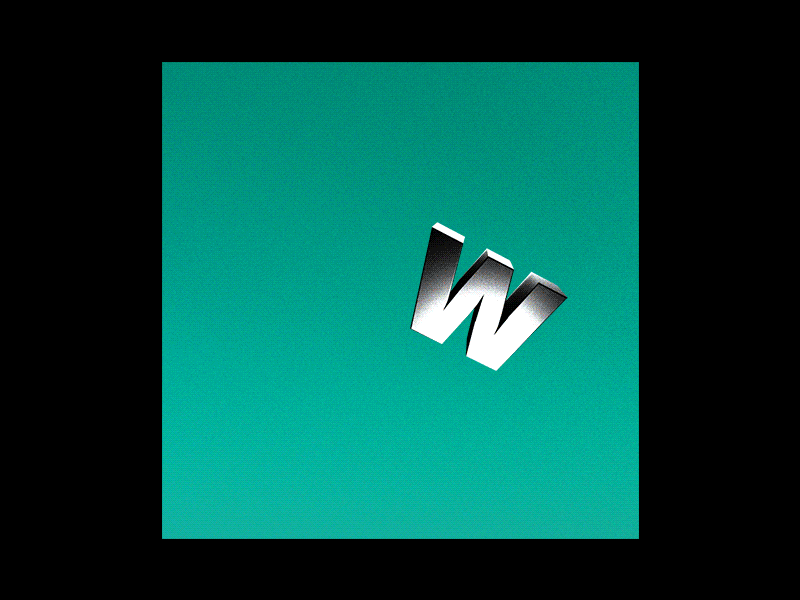 Malphabet 02 animation art bw design grain letters motion type
