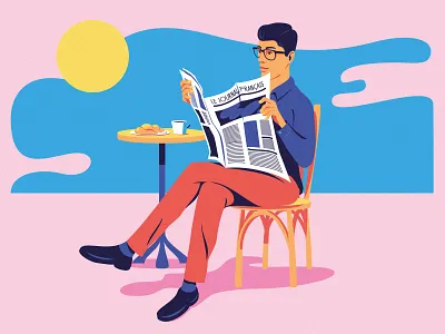 Ok Monday let's do it! art artwork design digital editorial illustration illustrator inspiration texture vector