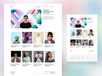 WordPress Magazine | Homepage Grid v4 blog clean envato freelance homepage magazine minimal pixelthrone theme themeforest website wordpress