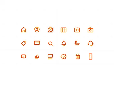 icon app icon ios logo orange travel