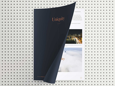 Uniquity branding bristol colour logo startup uk