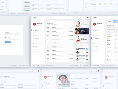 Dashboard Adem admin dashboard design interfaz mockup skecth ui