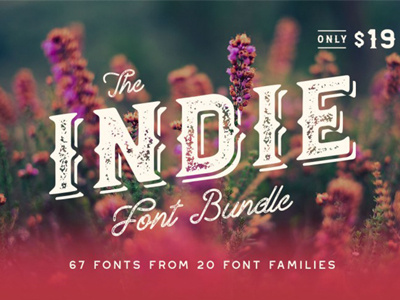 The Indie Font Bundle font font bundle script fonts