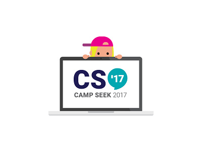 Camp SEEK graphic design illustration vector visual art visual design