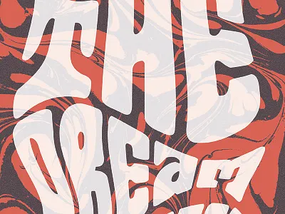 Livin' it. concert poster live music music psychedelic show poster the dream syndicate