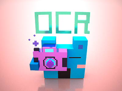 Ocr gold rose，magicavoxel ocr