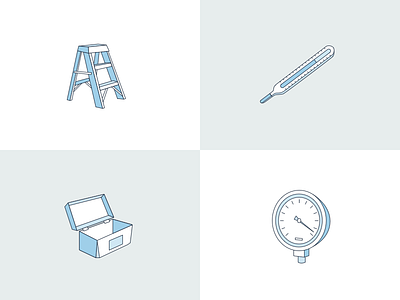 Illustrations icons illustration line two tone