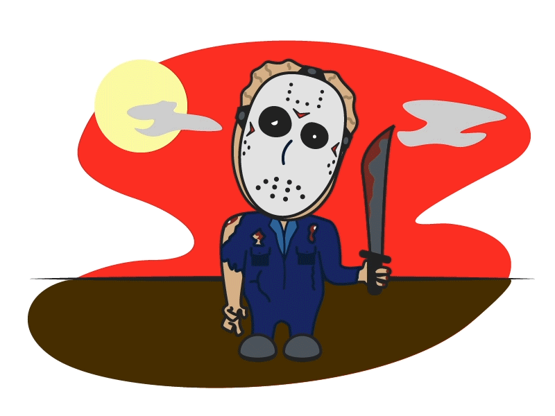 Hey! I'm not your target practice friday 13th halloween jason vorhees mask movie shotgun