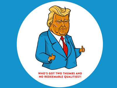 This Guy! daca drawing illustration politics san francisco trump