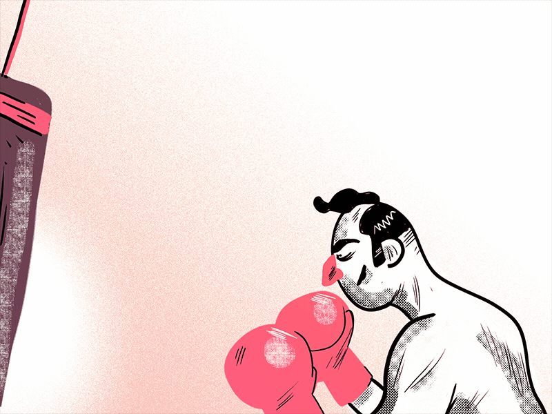 boxing dude boxe boxing dude punch yeah