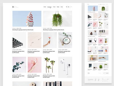 WordPress Magazine | Homepage Grid v5 blog clean envato freelance homepage magazine minimal pixelthrone theme themeforest website wordpress