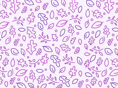 Falling Leaves Pattern autumn colorful illustration pattern illustrator leaves outline spring vector