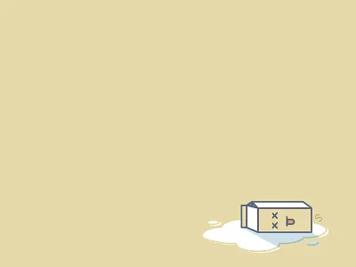 Cereal Killers - Spilled Milk carton dead dont cry funny illustration milk party puddle pun spilled milk vector