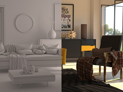 Realistic Material, Texture and Lighting 3d 3d render 3ds max 3dsmax cg interior lighting material realistic render texture vray