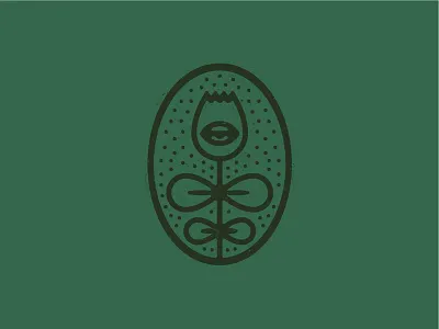 Green Friends brand branding flower icon icons leaves logo plants succulent