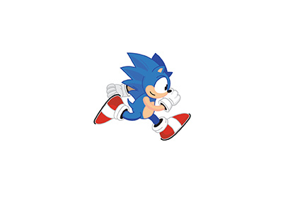 Fast Friends Part 1 90s classic games fast illustration retro games run sega sonic speed tails vector videogames