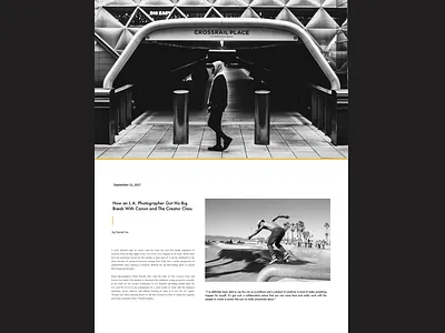 Blog Post blog blog post daily ui design site typography ui