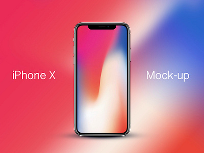 iPhone X Mock-up free iphone x mockup psd