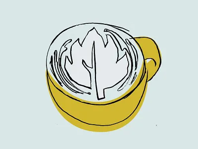 Stir branding digital illustration illustration