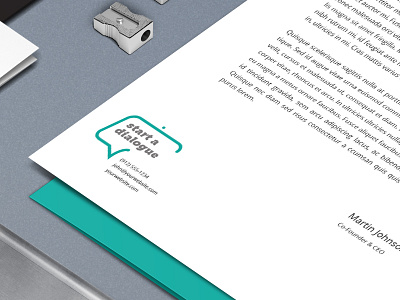 Personal Brand Identity_letterhead brand identity letterhead logo self promotion