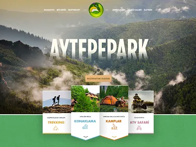Aytepepark aytepepark design ui ux