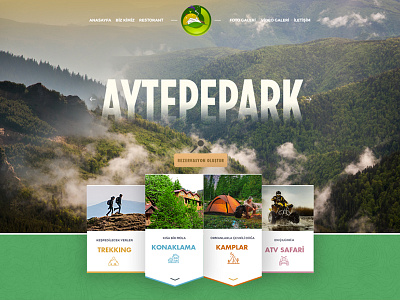 Aytepepark aytepepark design ui ux