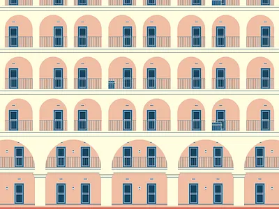 hotel illustration