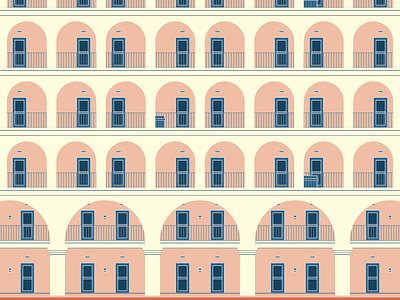 hotel illustration