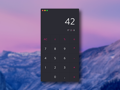 Daily UI - Day 04 003 calculator dailyui interface ui ui design ux ux design visual design