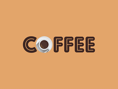 Coffee Logo coffee design digital flat flat design illustration logo