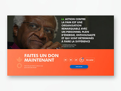 Action Contre la Faim Detail 02 aah acf action contre la faim donation form form human right ui ux webdesign