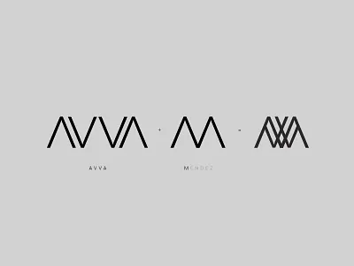 Logo construction for Perfumier Avva mendez brand identity branding identity design logo logo construction logo design perfume