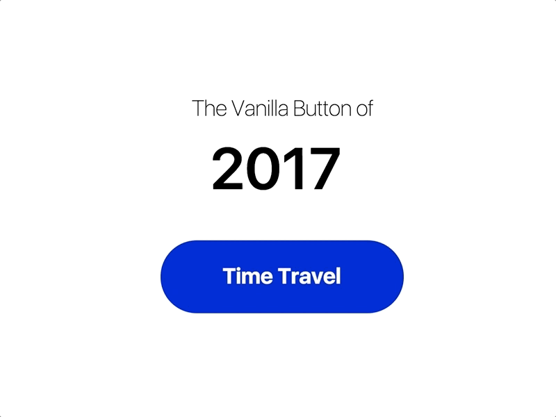 Example of Buttons Design over the Years – The Dribbble Timeline