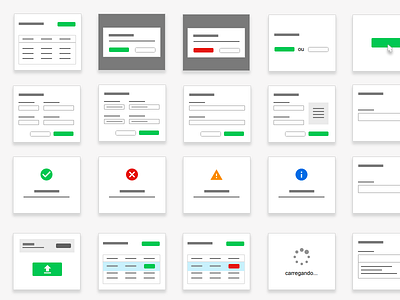 Elements for User Flow interaction design mockup prototyping ui elements user flow ux ux design ux elements