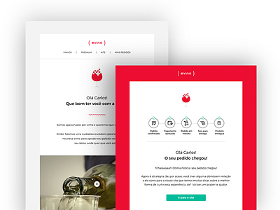 Transactional Newsletter design email transactional newsletter ui design ux design wine