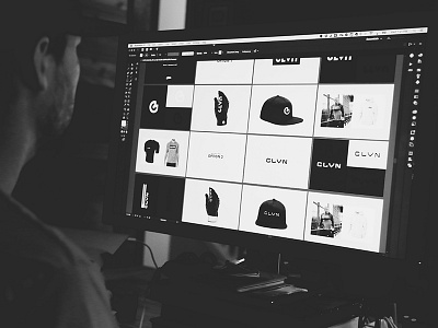 Sports Brand WIP apparel athletics brand clean identity logo modern sports
