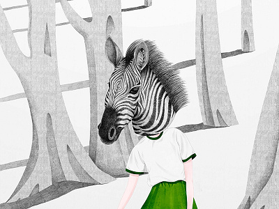 zebras illustration