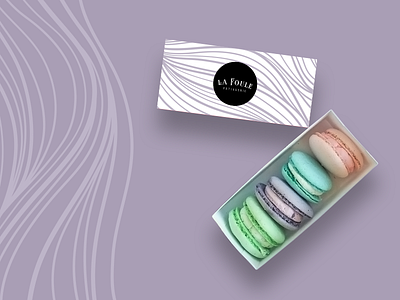 La Foule Packaging Direction bakery brand brand identity branding french logo macarons packaging patisserie pattern sweet