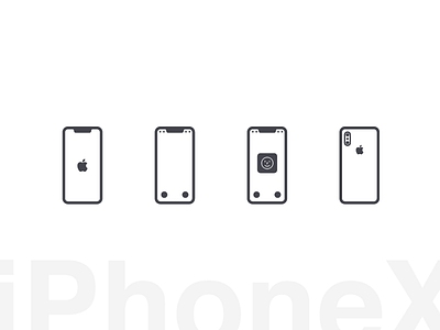 Iphonex Glphy apple freebie glphy icons iphone iphonex