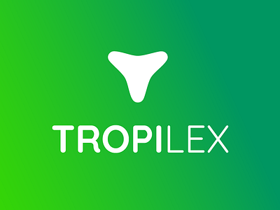 Gradient Logo Design for Tropilex design fresh gradient logo logo modern modern relaxing tropical