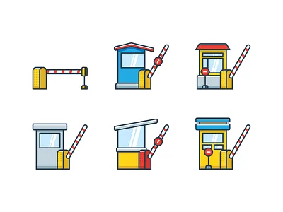 Toll Booth booth car check highway passing pay stop toll traffic transportation