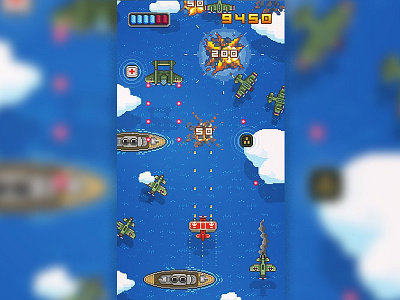 Early Mobile Layout 8bit game game design ios pixel art