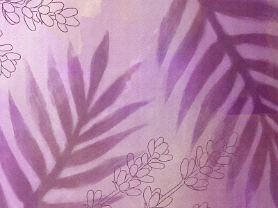 Watercolor Coconut & Lavender