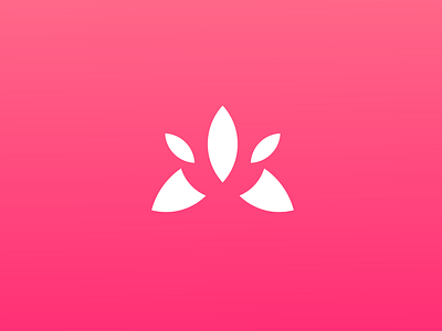 flower logo best character design designs flower icon illustrator logo logos lotus monogram pictogram