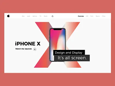 Apple iPhone X adobe illustrator apple iphone iphone x uxui