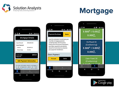 Mortgage ionic