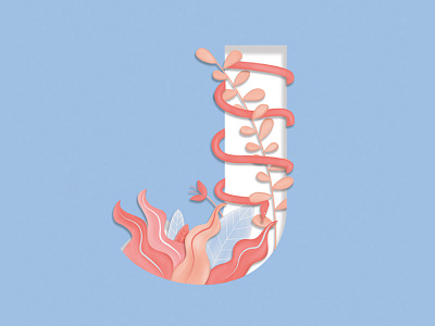 36 Days of Type_J 36daysoftype design illustration j type typography